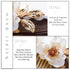 Yean Bride Flower Bridal Hair Comb, Gold Leaf Wedding Hair Piece, Floral Accessories for Women and Girls