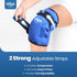 Hilph Knee Ice Pack Wrap, Reusable Gel Ice Wrap for Knee Pain Relief, Hot Cold Compress Therapy for Arthritis, ACL