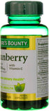 Nature's Bounty Cranberry Fruit 4200 mg with Vitamin C - Softgels, 120 ea (Pack of 4)