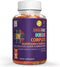 Complete Kids Multivitamin Daily Gummy Supplement, 90 Gluten Free Gummies for Brain, Vision, Bone Health