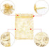 Staruby Organza Gift Bags 100Pcs, Gold Sheer 4x6 Inch Favor Bags for Wedding Party Favors