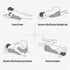 JOYO Butt Cushion for Couples, Couples Pillow for Intimacy, Wedge Pillows Memory Foam, Butt Cushion for Couple