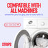 Pack (3ct, 6 STRIPS Laundry Detergent Sheets Fresh Linen Travel loads) Eco Liquidless Soap, Travel-Friendly, Dissolves