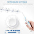 TUREWELL Water Flossing Oral Irrigator - 600ML Dental Cleaner with 10 Adjustable Pressure, 8 Tips
