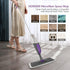 HOMSIER Spray Mop for Floor Cleaning - Microfiber Wet Dry Flat Mop with 550ML Refillable Bottle and 3 Washable Pads