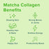 Further Food Matcha Collagen Peptides Powder, Organic Matcha & Cordyceps for Energy, Gut Health, 10.62 oz