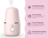 ROSA RUGOSA 3-in-1 99.9% Menstrual Cup Sterilizer, Steamer Cleaner for Cleans, Dries, and Stores Your Period Cup- Auto