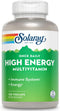 SOLARAY High Energy Multivitamin, No Iron, 1/Day, Timed-Release Formula, 120 VegCaps