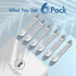 Replacement Head Kids Refill - Compatible with Quip Electric Toothbrush, 6PCS