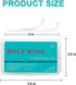 Holy Rose Portable Dental Floss Picks Dispenser, Travel Floss Case with 80 Count Sticks (Blue)