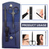 Professional Men/Women Manicure Set, 4PCS Nail Clippers Kit, Stainless Steel Grooming Tools, PU Leather Travel Case