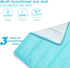 Gel Cooling Mat, Ice Cooling Cold Mat for Pain Relief, Hot Cold Therapy Pack for Back, Shoulder, Knee, Belly (Green