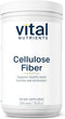 Vital Nutrients Cellulose Fiber Powder, 375g | Supports Healthy Bowel Function & Weight | Gluten, Dairy, Soy Free | 60