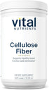 Vital Nutrients Cellulose Fiber Powder, 375g | Supports Healthy Bowel Function & Weight | Gluten, Dairy, Soy Free | 60