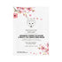 Snow Fox Japanese Cherry Blossom & White Tea Smoothing Mask, 1 Pack for Smooth, Bright Skin Texture