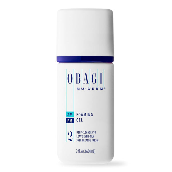 Obagi Nu-Derm Foaming Gel – Gel-Based Cleanser for Sensitive, Normal to Oily Skin
