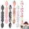 Ruihfas 6Pcs Magic Rabbit Ear Sponge Foam Donut Holder - Twist Hair Styling Curl Bun Maker Tool