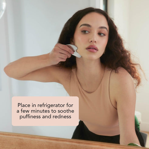 Kitsch Stainless Steel Gua Sha Facial Tools, Lymphatic Drainage Massager for Face, Body Guasha Tool