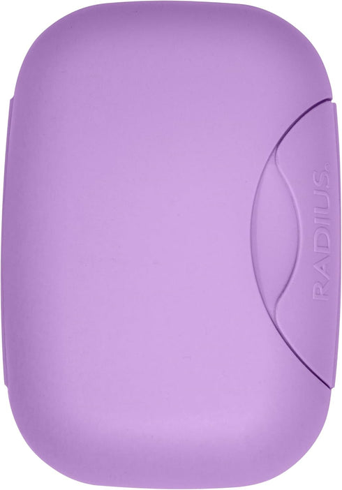 Pack, 3 Count RADIUS Travel Case Value (Toothbrush, Razor, Soap), BPA-Free Recycled Plastic, Portable for Bathroom