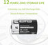 EEMB ER14250 1/2AA 3.6V Lithium Battery Li-SOCL2 Non-Rechargeable for Dog Collar Meter Sensor Home Security