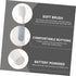 Set Holibanna Travel Toothbrush Electric Waterproof Gentle Stimulation Oral Care Toothbrush Easy to Carry