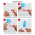 Rulbelok 3 Simple Rolling Toothpaste Squeezer Dispenser For Seat Holder Stand Tube Creams Soft Tube Colors Cute