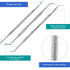 Teenitor Pedicure Tools for Feet - Toenail File and Lifters, Professional Safe Ingrown Toenail Treatment Kit