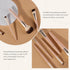 Professional Face Makeup & Foundation Brush Set, 5Pcs Premium Base Brush Kit for Face