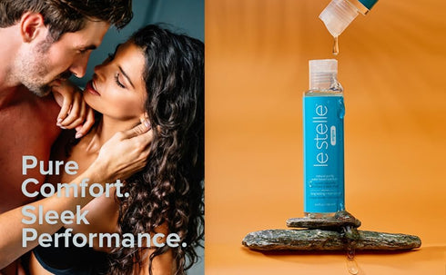 Le Stelle 10 Oz Origins Water-Based Lubricant, Silky Smooth, Long Lasting Glide, Condom Compatible, for Couples or Solo