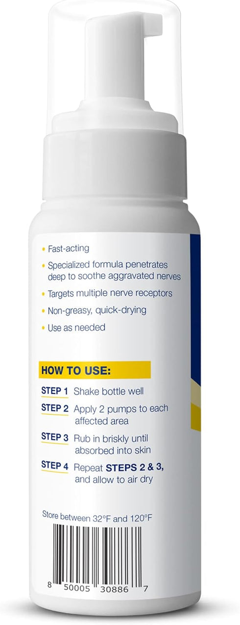 Theraworx Fast-Acting Nerve Relief Foam Aggravated Nerve Discomfort Relief - 7.1 oz - 1 Count