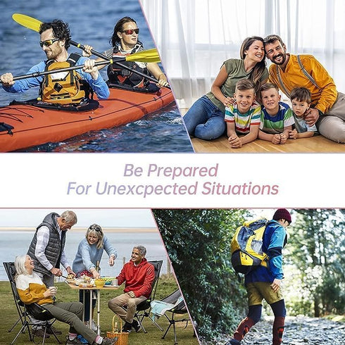 276PCS First Aid Kit, Home Car Camping Hiking Emergency Supplies, Compact Lovely Bag for Outdoor