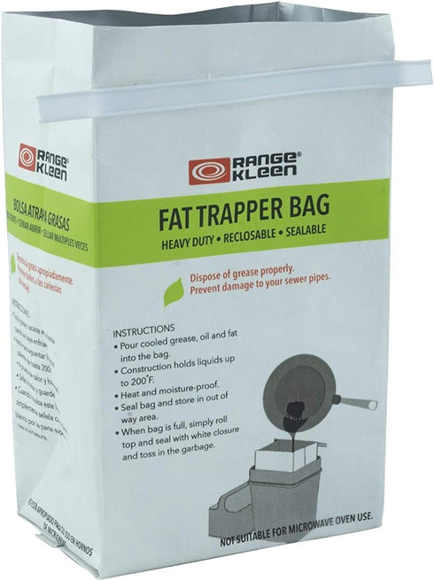 Range Kleen Fat Trapper Refill Bags, 10 Pack