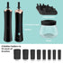 Senbowe Upgraded Makeup Brush Cleaner and Dryer Machine, Electric Brush Cleaner with 8 Size Rubber Collars