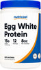 Nutricost Egg White Protein Powder, 8oz Unflavored, Non-GMO, Gluten Free