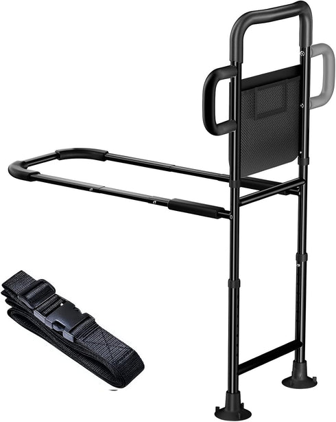 JOYCUDDLE Bed Rails for Elderly Adults Safety - Height Adjustable Bed Assist Rail