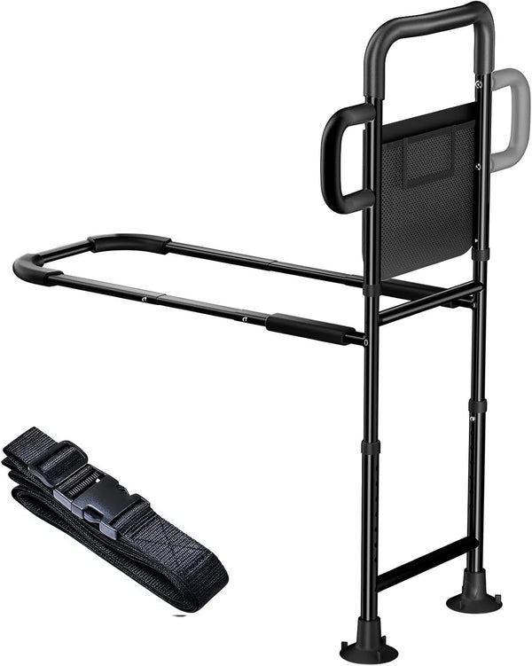 JOYCUDDLE Bed Rails for Elderly Adults Safety - Height Adjustable Bed Assist Rail