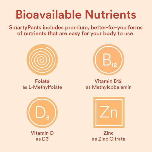 SmartyPants Kids Multivitamin Gummies: Omega 3 Fish Oil, Vitamin D3, C, B12, B6, A, K & Zinc, 120 Count