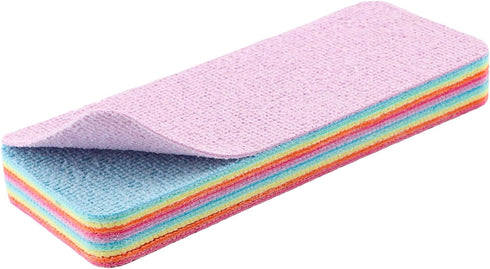 Houseen Tearable 12-Layer Microfiber Sponge Rag - Super Absorbent Reusable Cleaning Cloth with