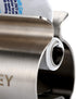 Set 2 XYKEEY of Toothpaste Squeezer Rollers, Metal Toothpaste Tube Wringer Seat Holder Stand (Stainless Steel)
