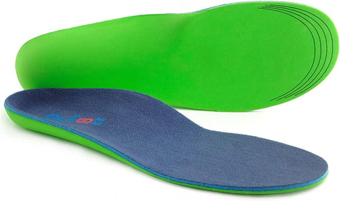 Dr. Foot's Plantar Fasciitis Insoles - Arch Support Shoe Inserts for Flat Feet, Size S