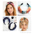 Wide Knotted Headbands for Women - 12 Pack Boho Hair Accessories, Elastic Bandeau for Washing Face