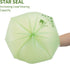 SUPERBIO 1.6 Gallon Compostable Handle Tie Food Waste Bags, 50 Count, Small Bags for Countertop Bin