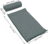 Set FRCOLOR Acupressure Massage Mat and Relief Massage Pillow with Non-Slip Surface, Portable Carrying Bag Included