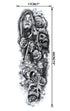 Pinone Full Arm Temporary Tattoo for Men and Women, 12 Sheets L19“xW7”