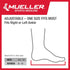 MUELLER Sports Medicine Green Adjustable Ankle Support Brace, Pain Relief for Men & Women, One Size