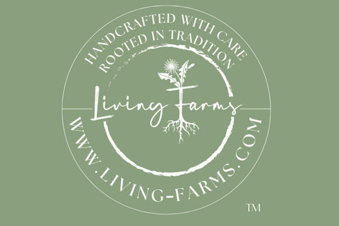 Living Farms Poke Root & Castor Oil Salve - Cysts, Boils, Fibroids, Swollen Lymph Nodes, Breast & Joint - Vegan