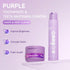 Set Teeth Whitening Powder Purple Teeth Whitening Kits Natural Tooth Powder Gifts Powder Toothpaste for Men Women Tooth