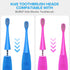 Replacement Toothbrush Heads Compatible with BURST Kids Electric Toothbrush, 10 Pack - Soft Charcoal Bristles for
