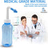 Nasal Wash Bottle, Abnaok Sinus Rinse and Nasal Irrigation Device, Perfect for Adult & Kid (500ML Blue)