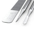 Ingrown Toenail Treatment Tools - Stainless Steel Nail Care Kit - Podiatry Tools for Pedicure & Removal